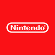 "Nintendo" logo/name in white or red background