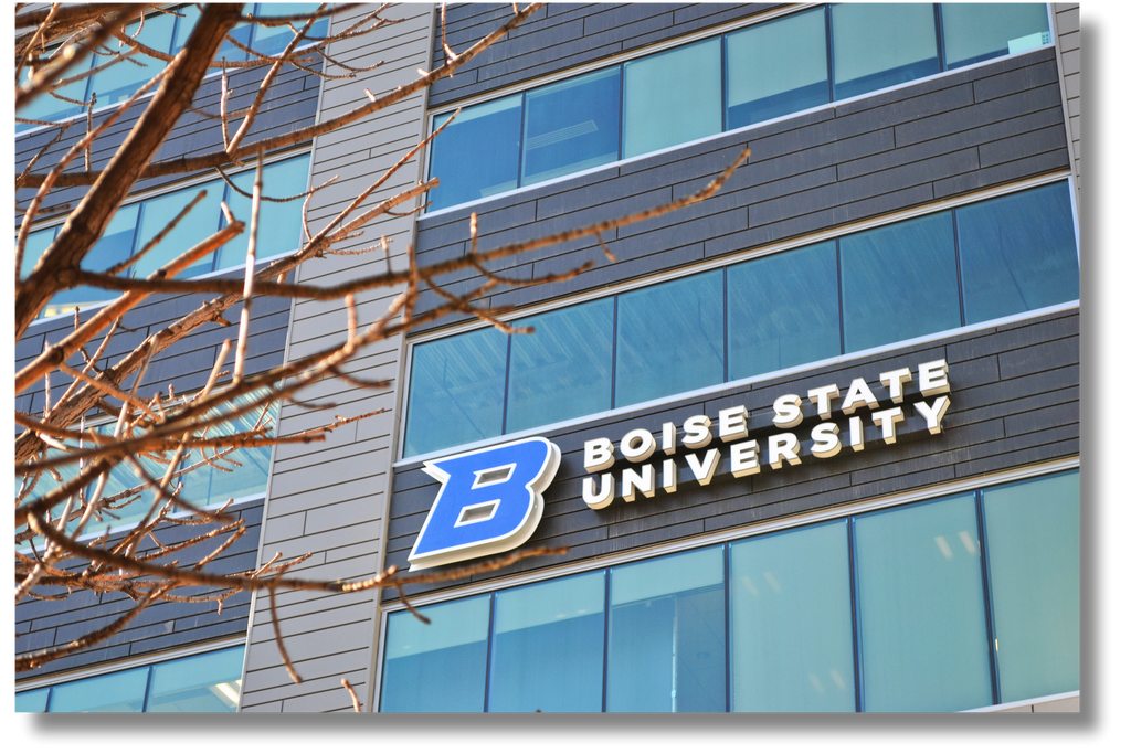 Boise State University outside of building